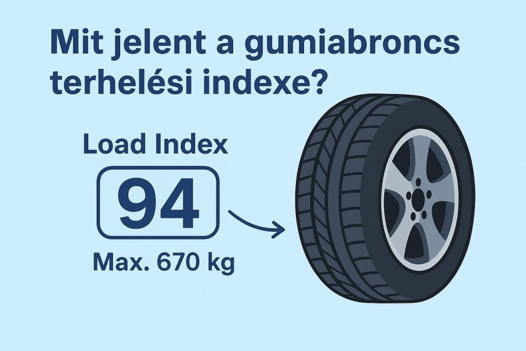 Mit jelent a gumiabroncs terhelési indexe
