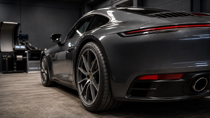 Sportautó abroncsát ellenőrző szakember – Hankook Ventus S1 evo Z hír